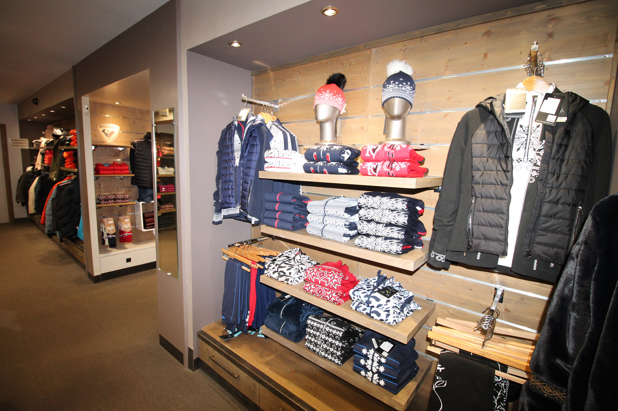vente de vêtements de ski à Valloire