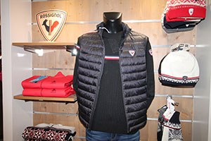 mountain down jacket in Valloire at Grange Sport